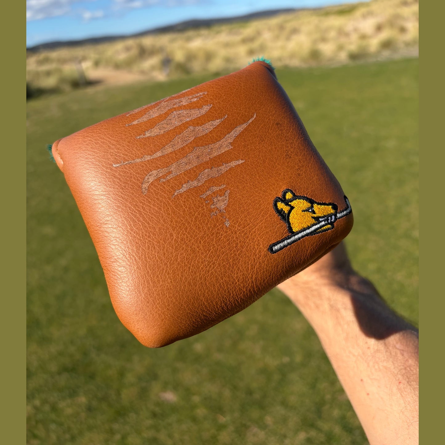 Big Dog Tiger Stripe Blade and mallet Putter Covers