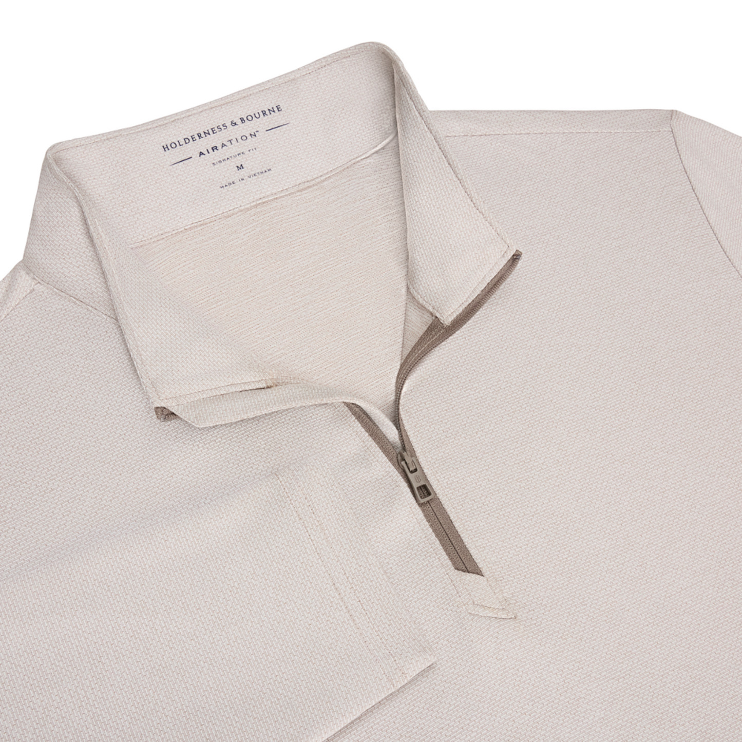 H&B The Bell 1/4 Zip Pullover - Heathered Dune