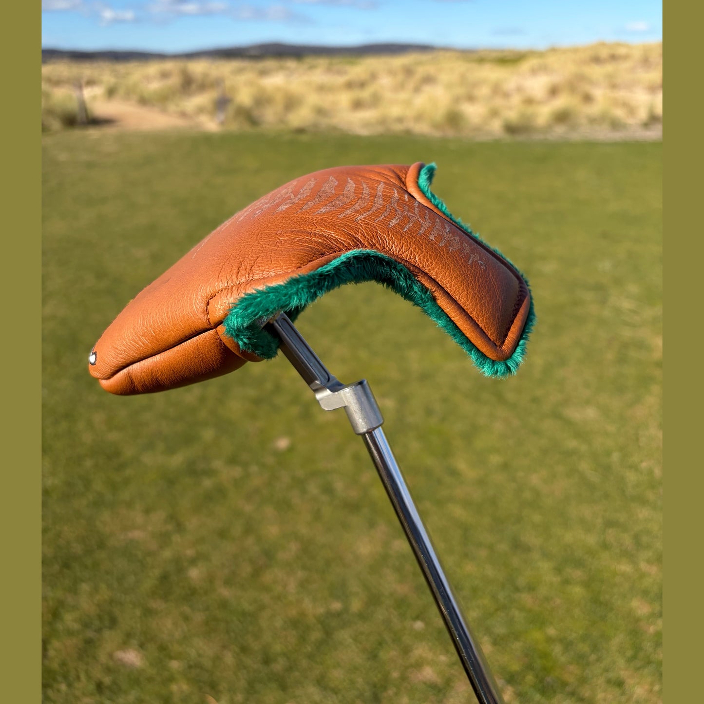 Big Dog Tiger Stripe Blade and mallet Putter Covers