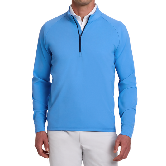 H&B The Rodgers 1/4 Zip Pullover - Horizon Blue