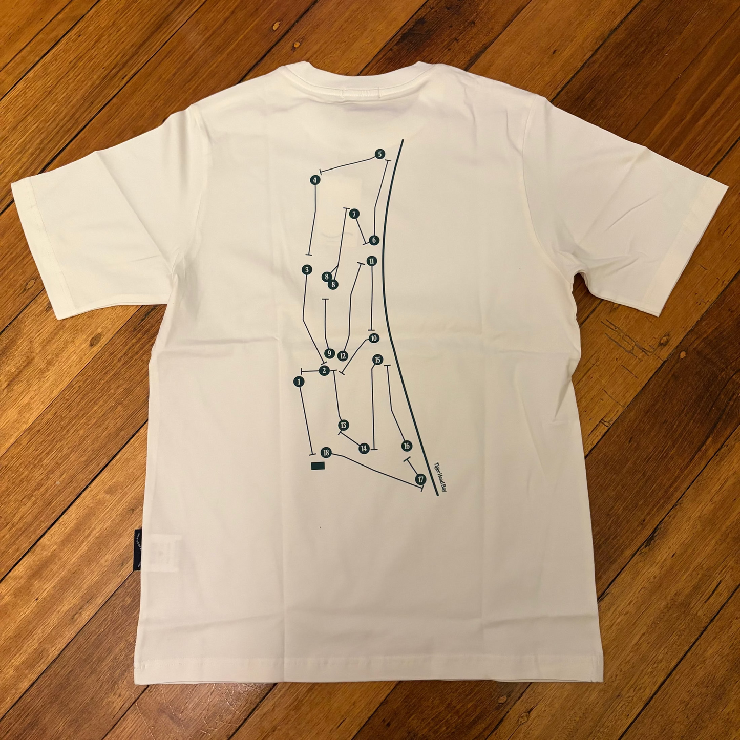 Angus and Grace Course Map T Shirt