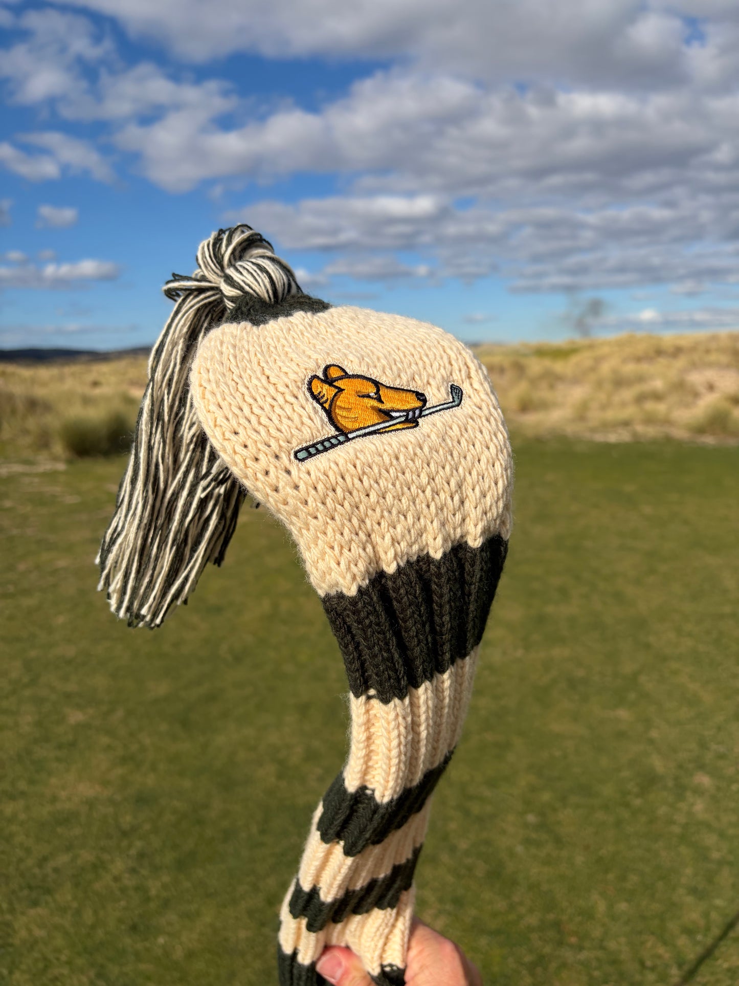 7 Mile Beach pom pom driver headcover